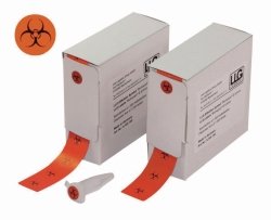 LLG-Labels with "Biohazard" Symbol | Description : "biohazard" symbol